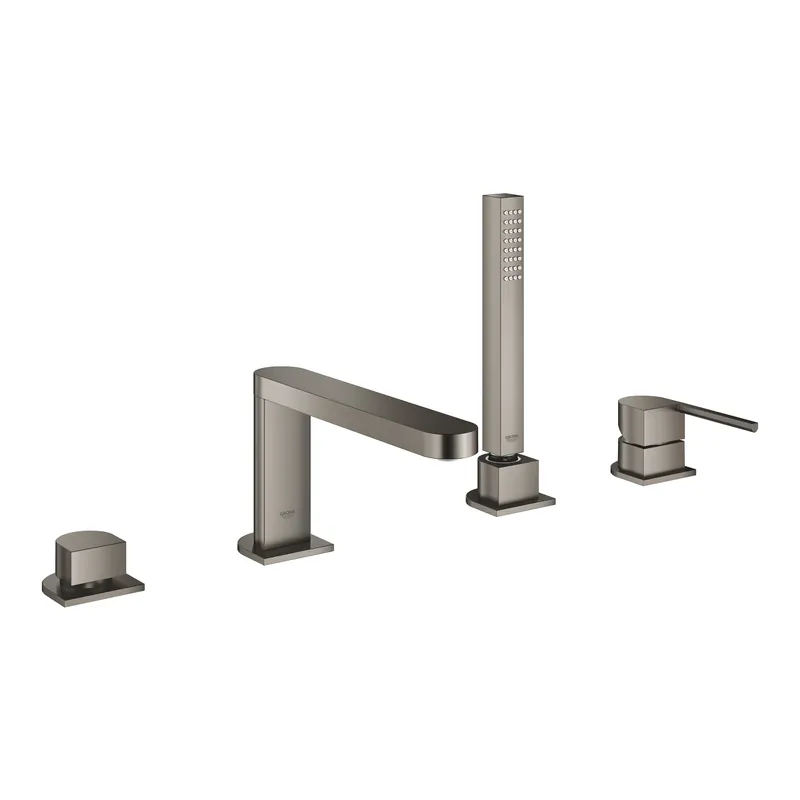 Biztonságos vásárlás GROHE Plus 4-lyukas, egykaros kádkombináció, brushed hard graphite 29307AL3Grohe
