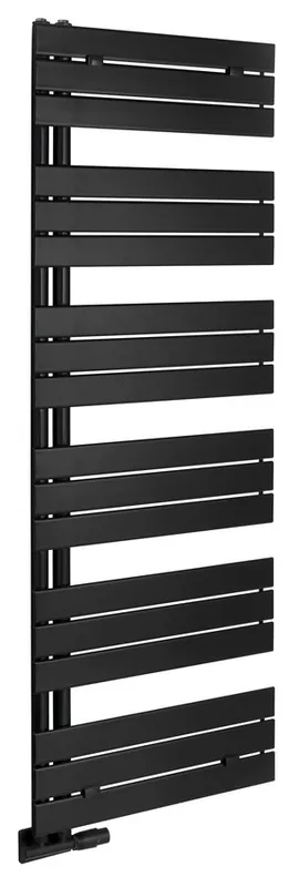 Végkiárusítás Sapho AQUALINE MYTHOS 500x1730 mm fürdőszobai radiátor, matt fekete LLM517BAqualine