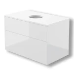 Deante PRIZMA 80 cm alsó szekrény pultra ültethető mosdóhoz, fényes fehér SDI_6B81Deante Korlátozott ajánlat