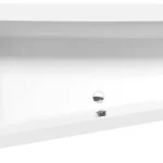 Csak ma Sapho POLYSAN ANDRA 160x90 cm balos aszimmetrikus kád, fehér 81521Polysan