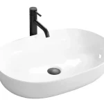 Bestseller Rea Cleo ráültethető mosdó 60,5x41 cm, fehér REA-U0024Rea