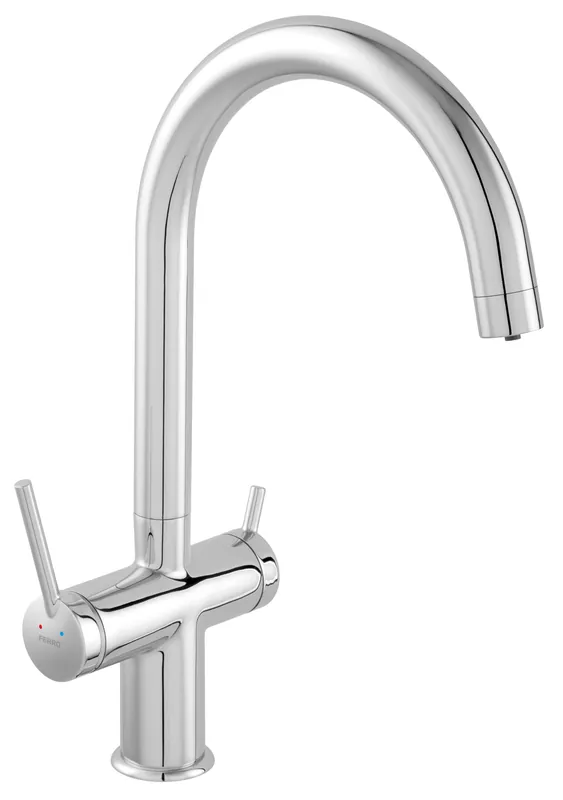 Biztonságos fizetés Ferro Filtrata konyhai csaptelep szűrt vízhez, króm BFT41Ferro