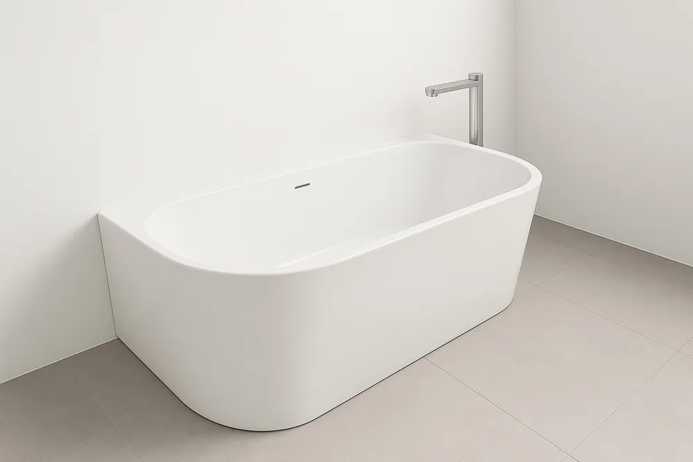 Újdonság Inspiro Design Buscello 170x80 cm szabadon álló kád, fehér BU170x80Inspiro Design