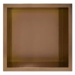Balneo Wall Box One Inox falba süllyesztett polc gallérral 30x30x7 cm, réz 5903943983469 (OB-CO1)Balneo Vedd meg most