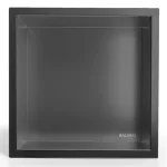 Vásárlói kedvenc Balneo Wall Box One Inox falba süllyesztett polc gallérral 30x30x7 cm, gun metál 5906792482244 (B0101060304-2)Balneo