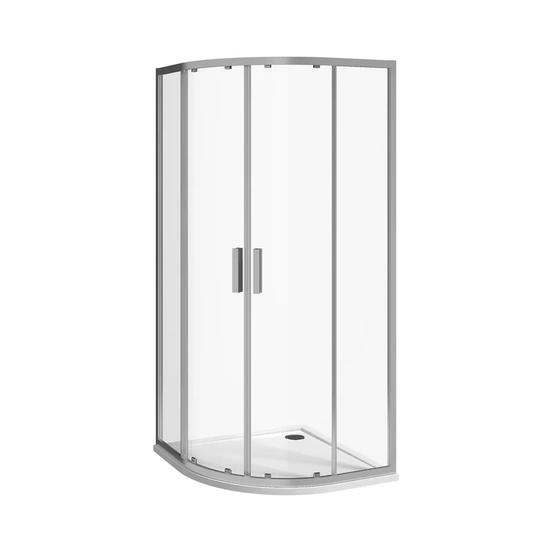 Olcsó Jika Nion negyedköríves zuhanykabin 80x80 cm, króm, artic üveg H2532N10026661