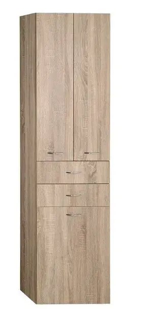 Expressz szállítás Aqualine - Keramia Fresh - Magas fürdőszobaszekrény - 51295