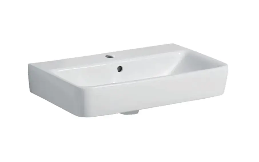 Vedd meg online Geberit - Selnova Compact - Mosdó - 501.511.00.7