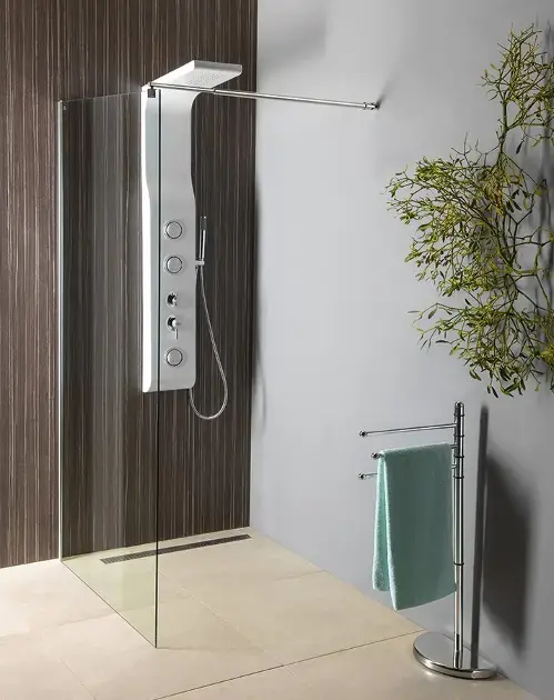 Biztonságos fizetés Aqualine - Walk-In - Zuhanyparaván - WI111