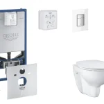 Biztonságos fizetés Grohe - Rapid SLX - Fali WC szett - SANI11BB3103