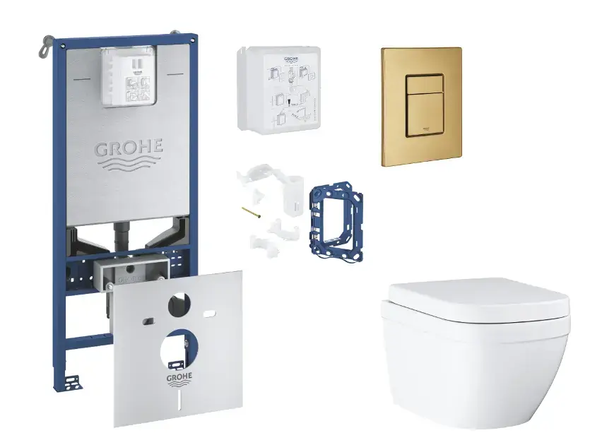 Legkelendőbb Grohe - Rapid SLX - Fali WC szett - SANI11BB4144