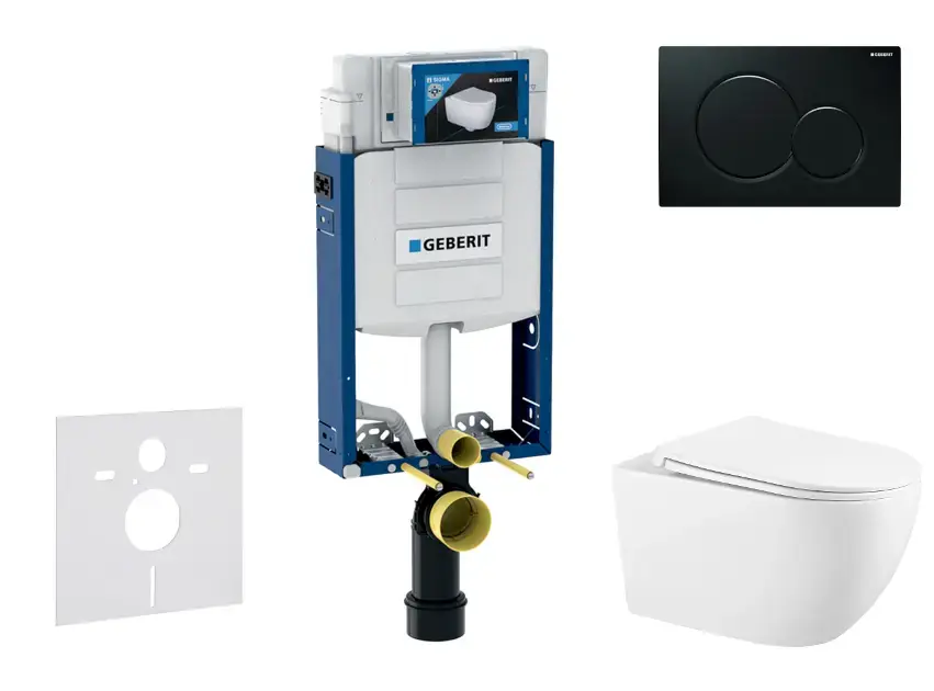 Geberit - Kombifix - Fali WC szett - SANI15CA5117 Végkiárusítás