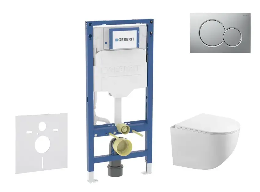 Geberit - Duofix - Fali WC szett - SANI11CA1129B Árcsökkenés