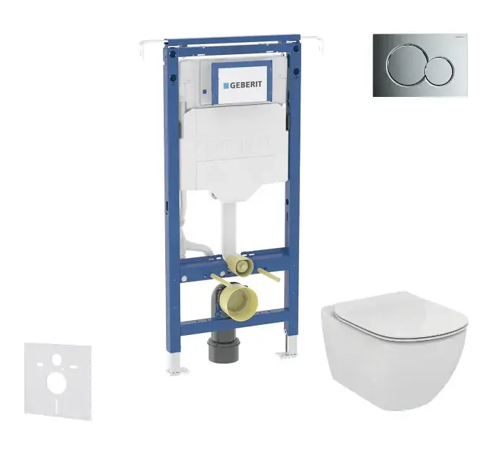 Szezonális akció Geberit - Duofix - Fali WC szett - SANI11CD1108