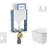 Geberit - Kombifix - Fali WC szett - SANI15CA3147 Szezonális akció