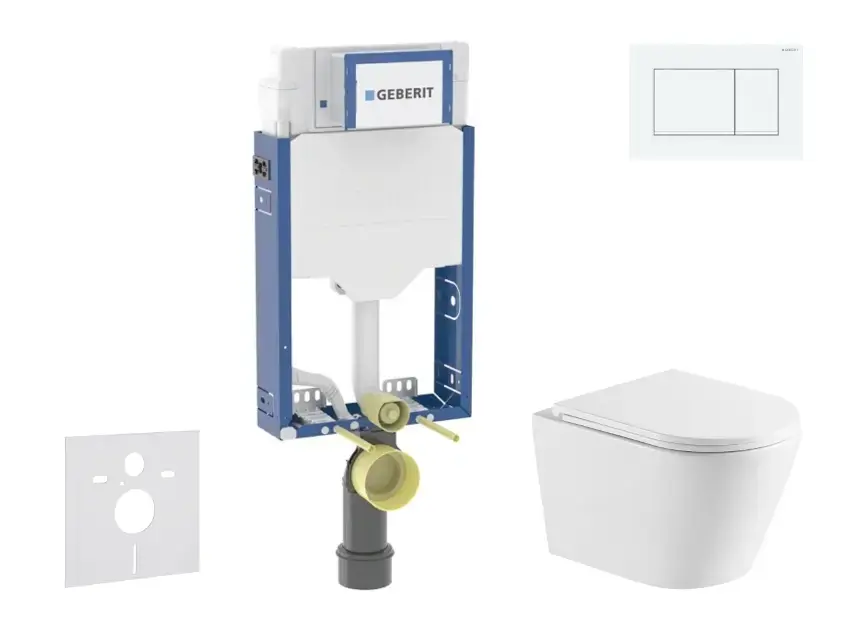 Geberit - Kombifix - Fali WC szett - SANI15CA3151 Azonnali szállítás