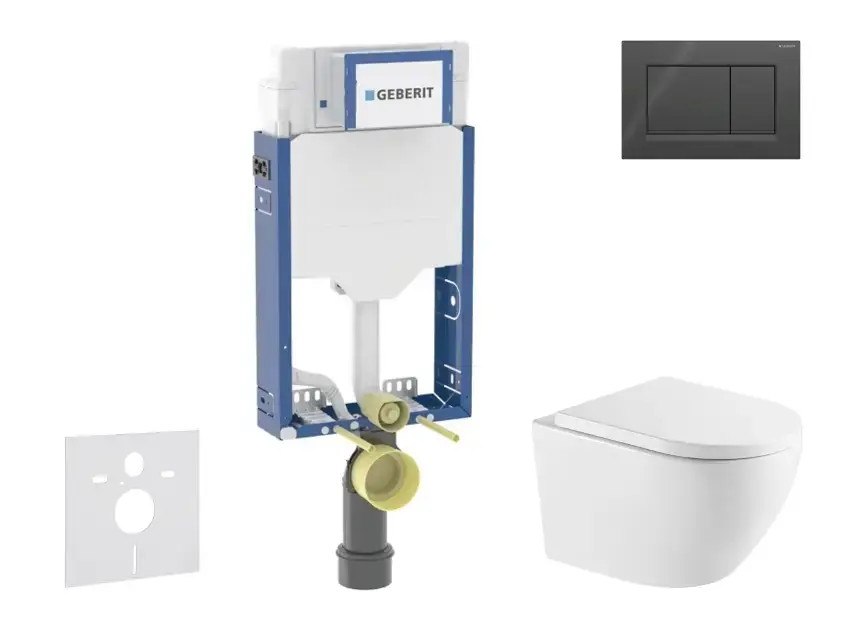 Geberit - Kombifix - Fali WC szett - SANI15CA5162 Biztonságos fizetés